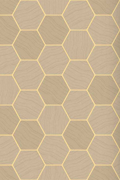 Honeycomb Harmony Wallpaper