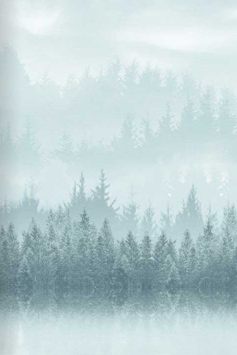 Misty Forest Horizon Wallpaper
