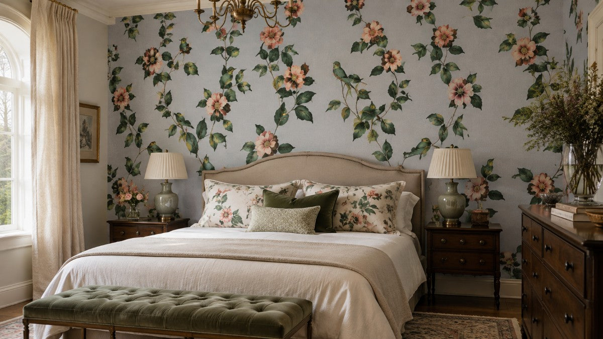 Hummingbird Garden Wallpaper