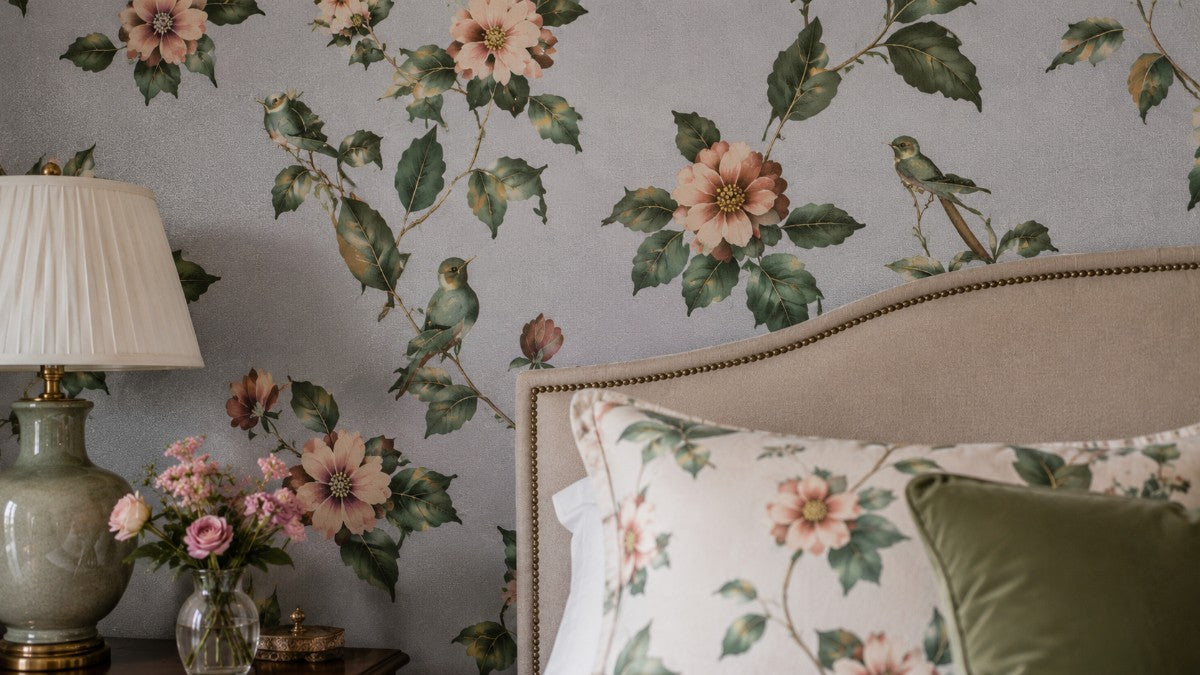 Hummingbird Garden Wallpaper