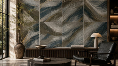 Brush Mosaic Wallpaper
