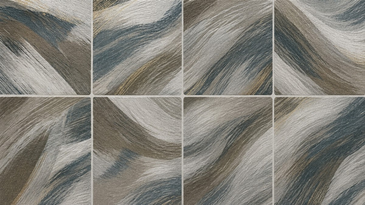Brush Mosaic Wallpaper