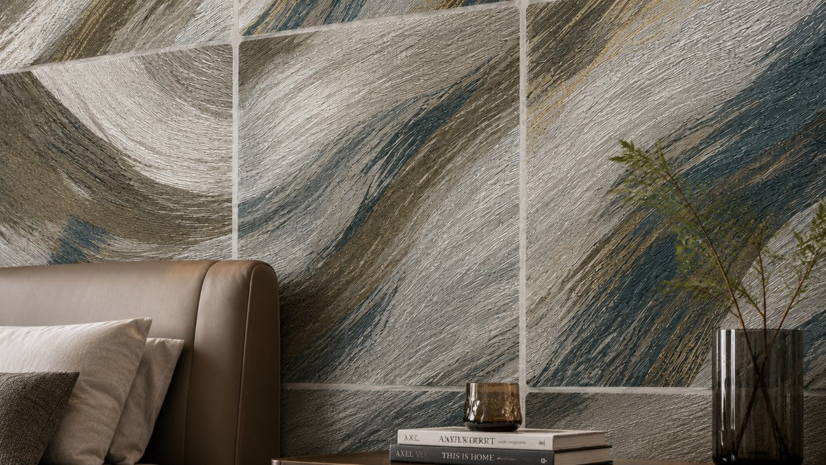 Brush Mosaic Wallpaper